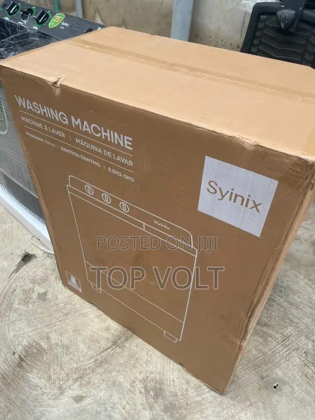 Synix 8.5KG Large Capacity Washing Machine - 1