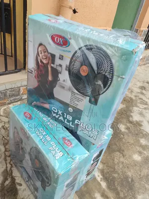 OX 18" Wall Mounted Fan - Wide Air Coverage