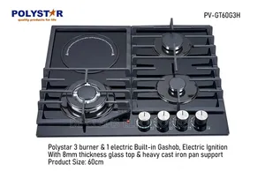 Polystar 3 Gas + 1 Electric Wurin Saka Gas Mai Haɗawa