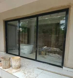 Aluminium Ghana Sliding Door | Modern Entrance