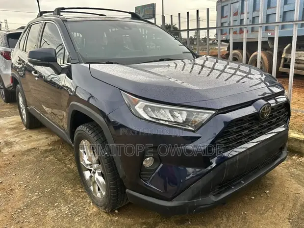2019 Toyota RAV4 XLE Premium AWD Blue - 1