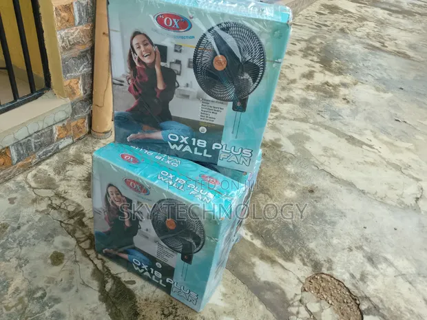 OX 18" Plus Wall Fan - Mai Sanyaya Mai Zafi, Aiki Mai Nutsuwa - 1