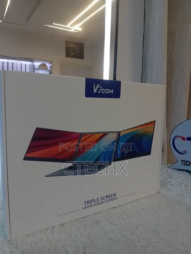 V2com P7 Laptop Triple Screen Extender - 1