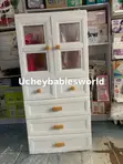 Brand New Baby Wardrobe with Hanging Space & Compartment - 3