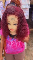 Glueless Pixie Wig - Curly 5x5 Closure - 3