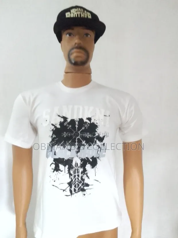 Brand New Cotton Round Neck Polo T-Shirt - 1