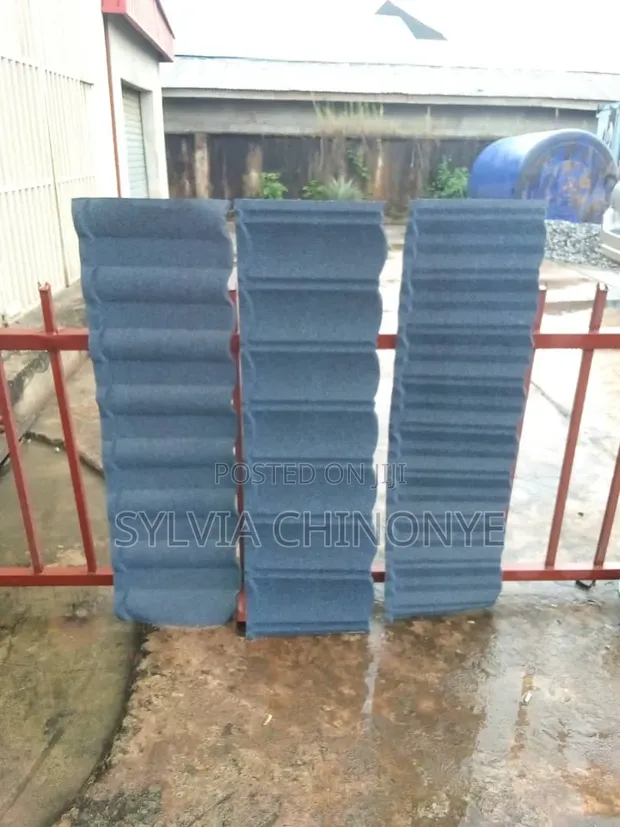 Stone Coated Roofing Sheets - Blue Bond, Blue Check - 1