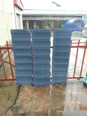 Stone Coated Roofing Sheets - Blue Bond, Blue Check