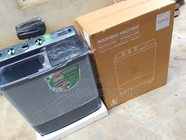 Synix 8kg Twin Tub Washing Machine - 1