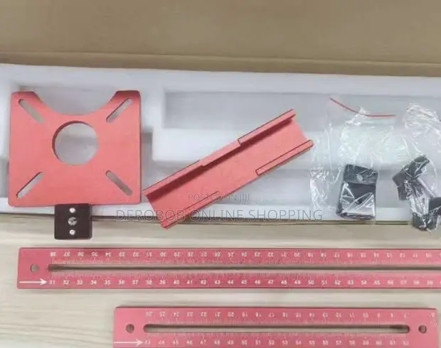 Adjustable Router Jig for Square Cuts - 1