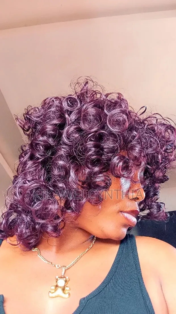 Lila Bounce Human Hair Extensions - 1