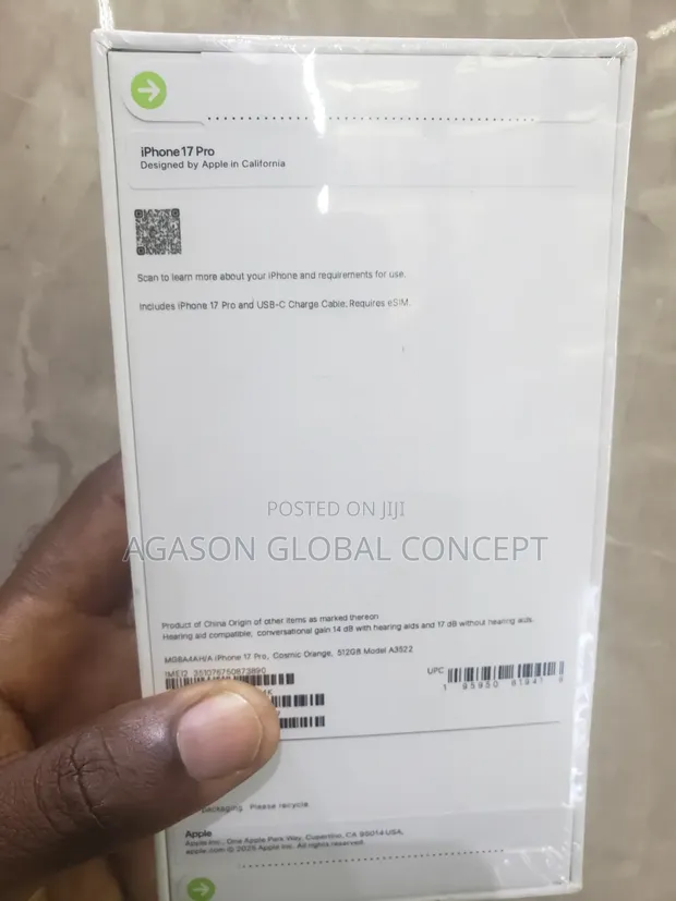 New Apple iPhone 17 Pro 512GB Orange - 1