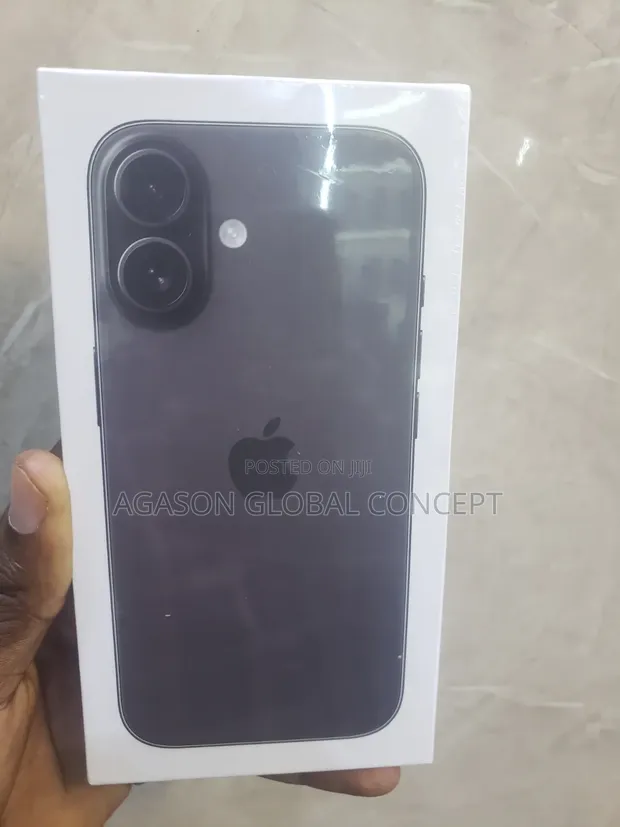 New Apple iPhone 16 256GB Black - 1