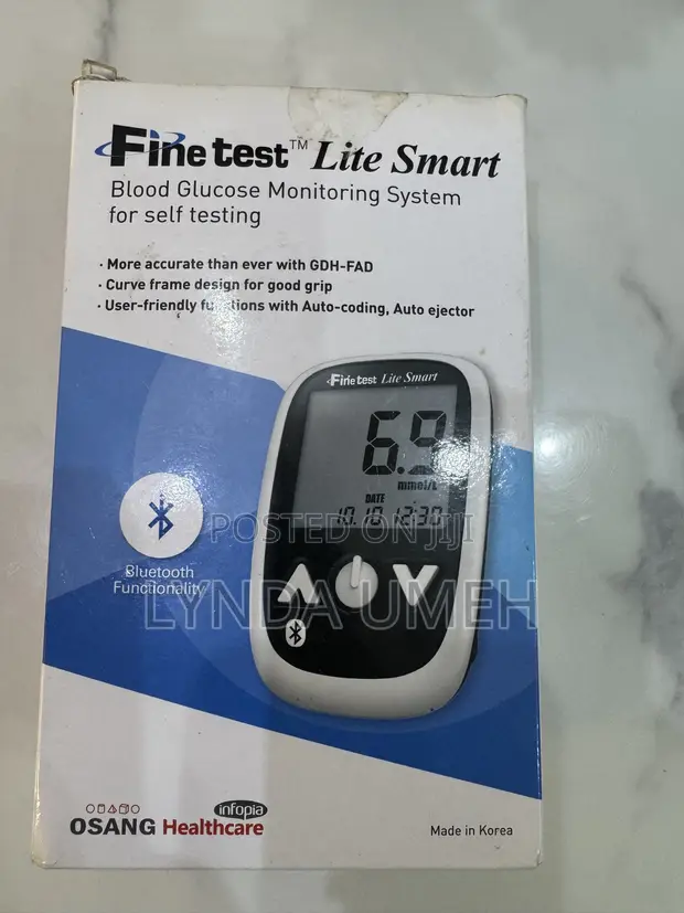 FineTest Lite Smart Blood Glucose Monitor - Bluetooth - 1