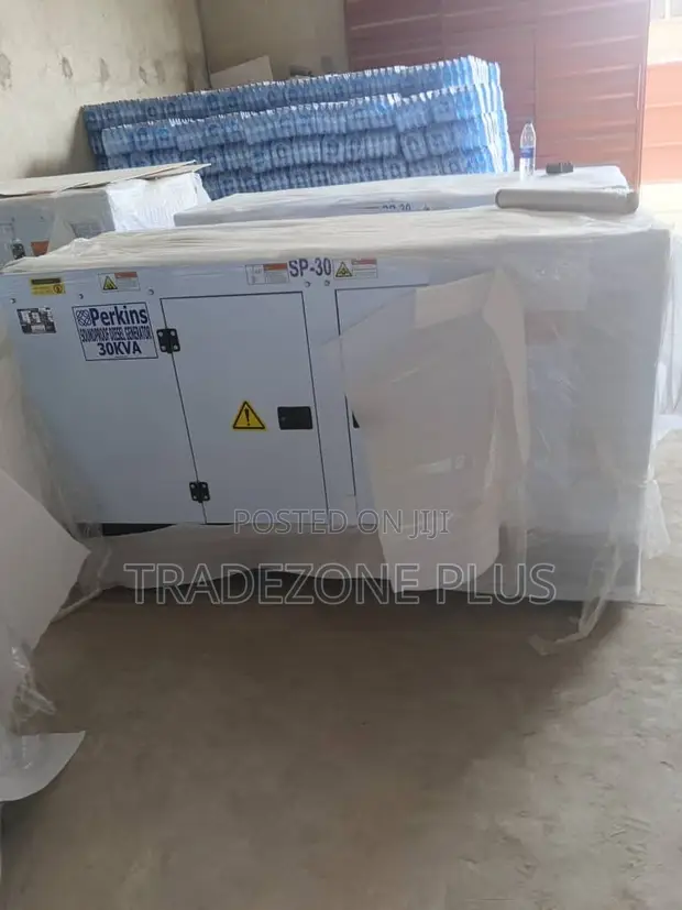 Brand New Perkins 30kVA Silent Diesel Generator - 1