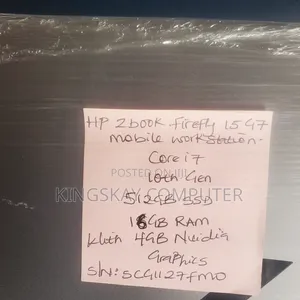HP ZBook Firefly 15 G7 Laptop - Core i7, 16GB RAM, 512GB SSD