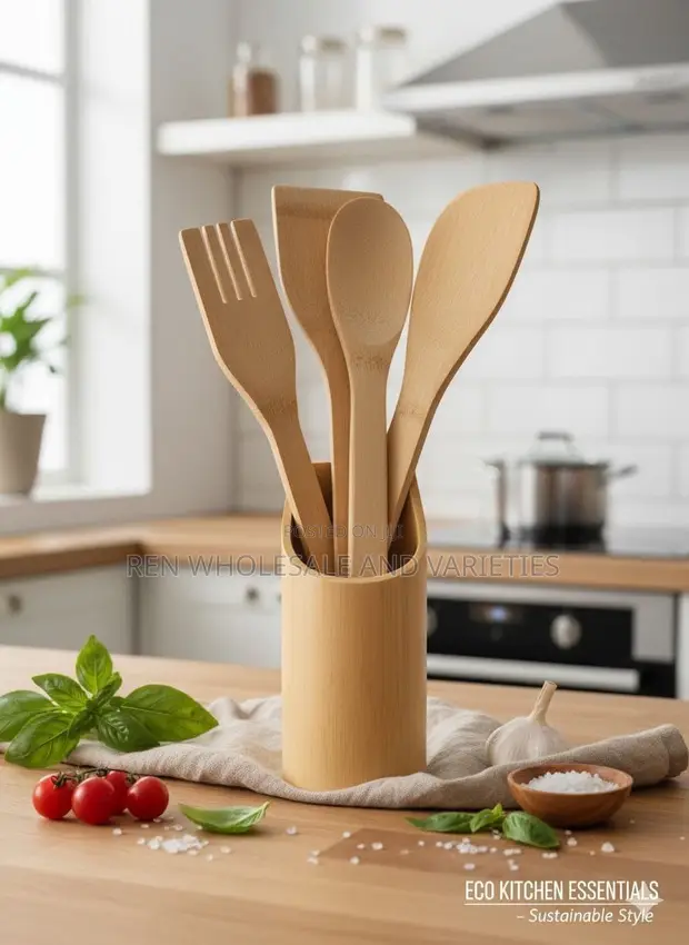Wooden Spatula Set - 1