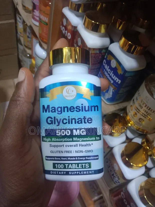 Duozi Magnesium Glycinate - Bone, Heart, Muscle & Energy Support - 1