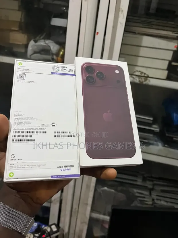 New Apple iPhone 18 Pro Max 256GB - 1
