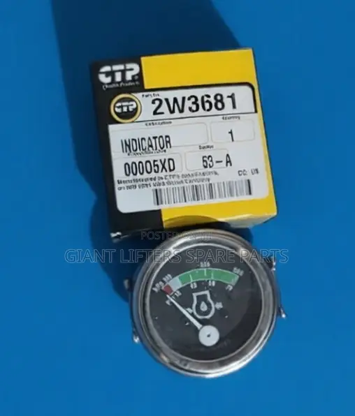 2W3681 Engine Oil Pressure Gauge - 0-70 PSI - 1