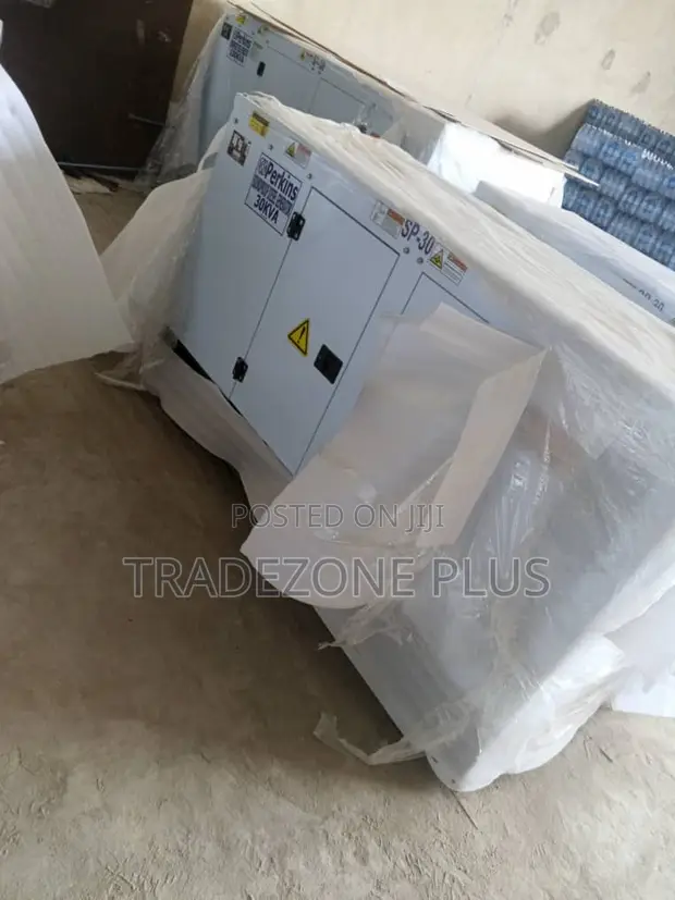 Perkins 30kVA Soundproof Diesel Generator - 1
