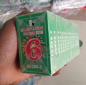 Pack Six Sounds Banger Fireworks (180pcs)