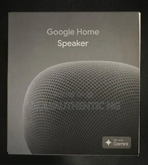 Google Premium Audio Speaker with Gemini - 360-Degree Sound - 1