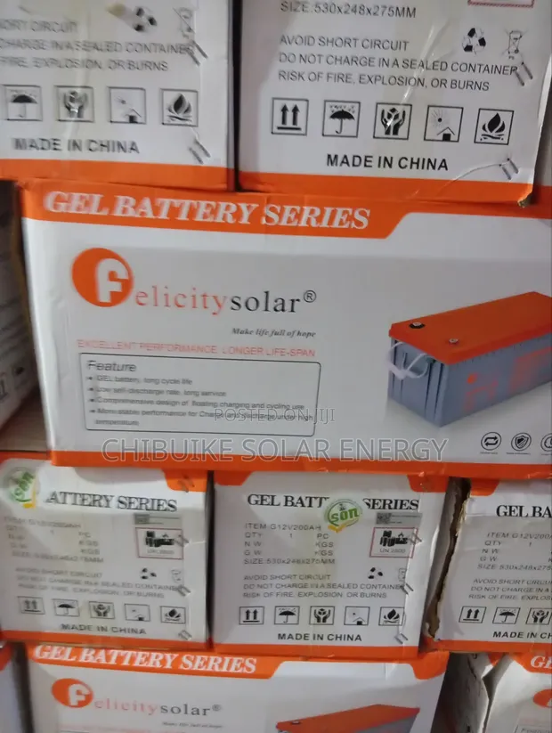 Felicity Solar Battery 200Ah 12V - 1