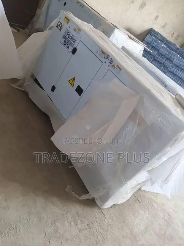 Perkins 30kVA Low Noise Diesel Generator - 1