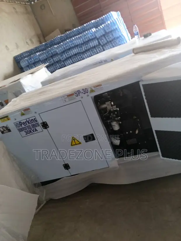 Perkins 30kVA Soundproof Diesel Generator - 1