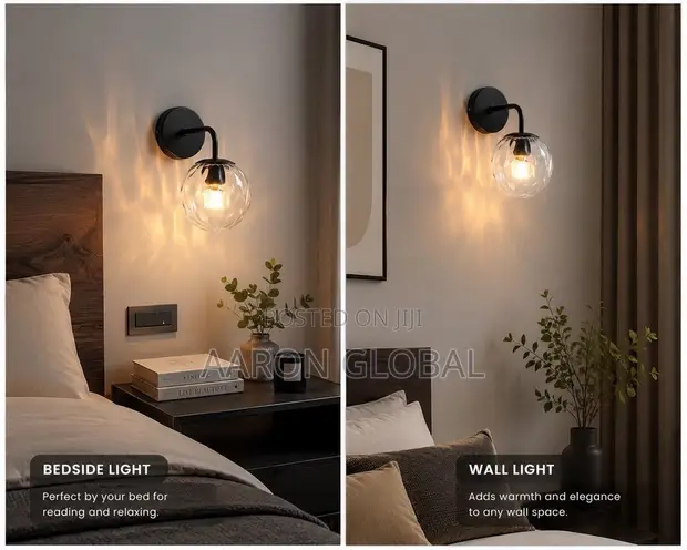 Modern LED Bedside Wall Lamp for Living Room - 1