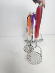 Stainless Steel Potato Masher with Comfort Grip - 1
