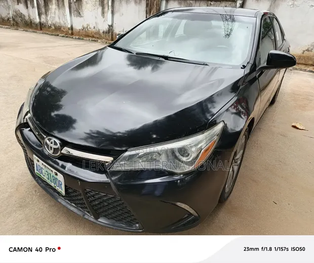 Toyota Camry 2016 Black - 1