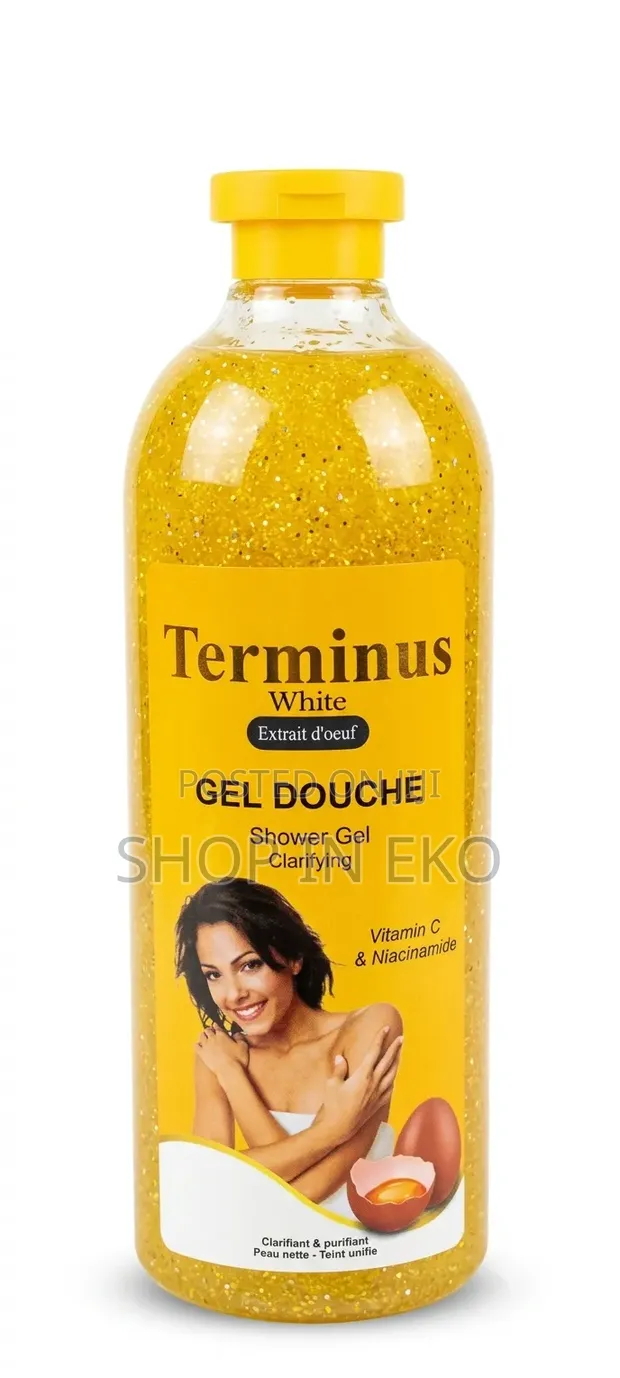 Terminus White Clarifying Shower Gel with Egg Extract - 1000ml - 1