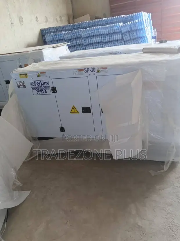 Perkins 30kVA Soundproof Diesel Generator - 1