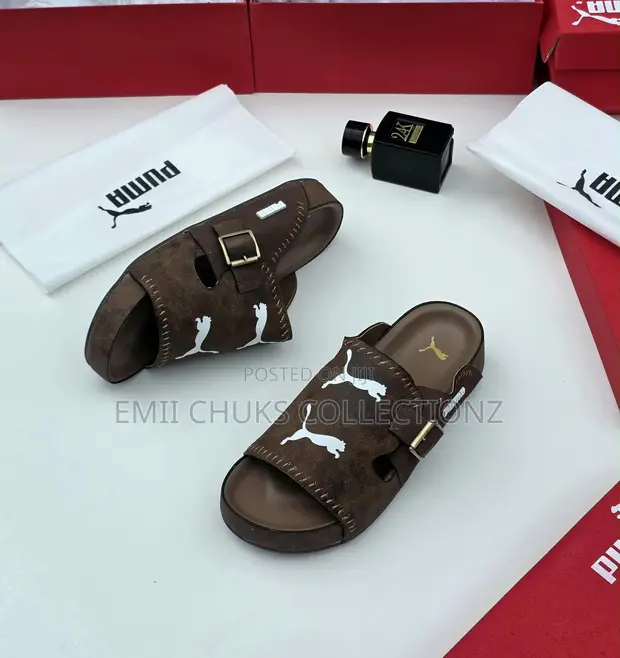 Puma Cover Pam Slippers - Brand New - 1