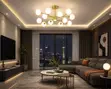 12-Haske Nordic Milk White Glass Ball LED Ceiling Chandelier E27 - 2