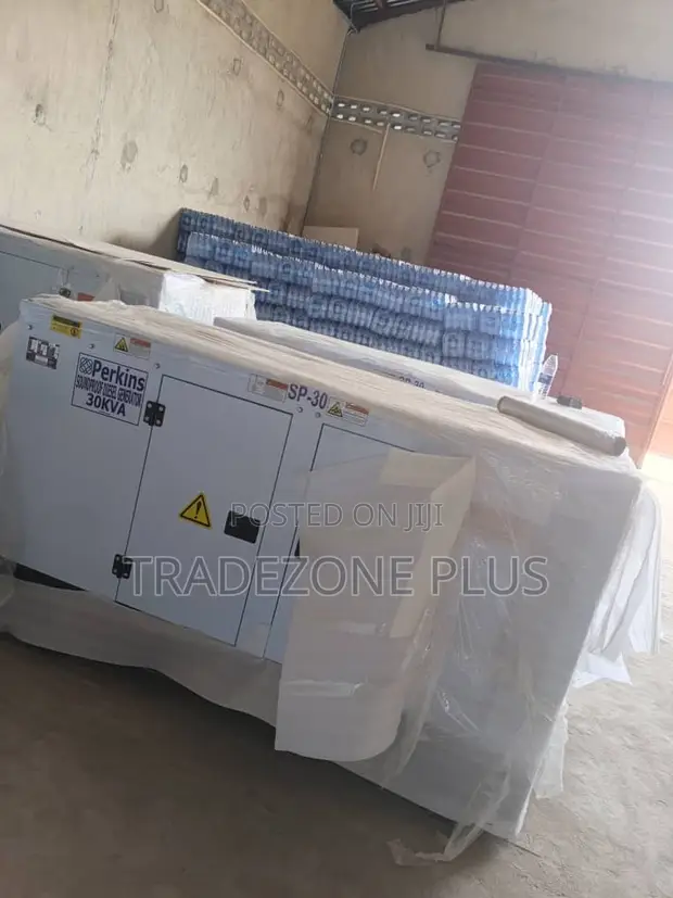 Brand New Perkins 30kVA Soundproof Diesel Generator - 1