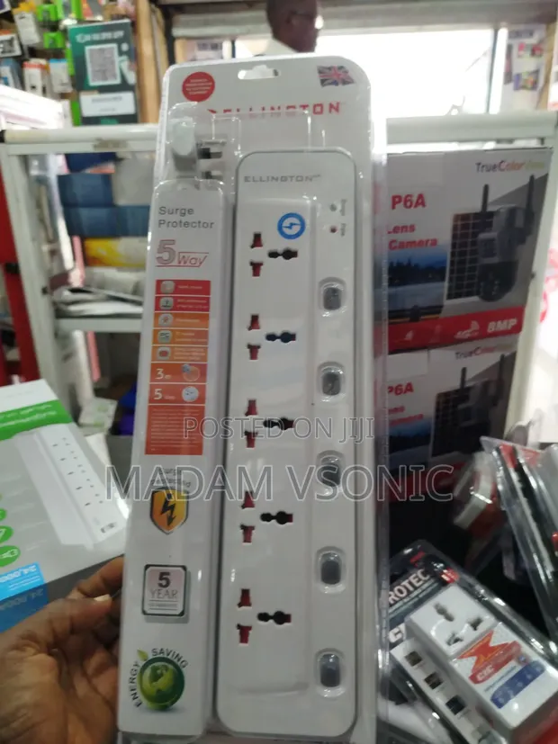 Ellington 5-Way Surge Protector - 1