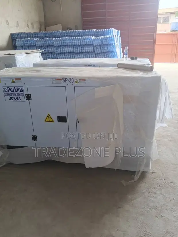 Perkins 30kVA Soundproof Diesel Generator - 1