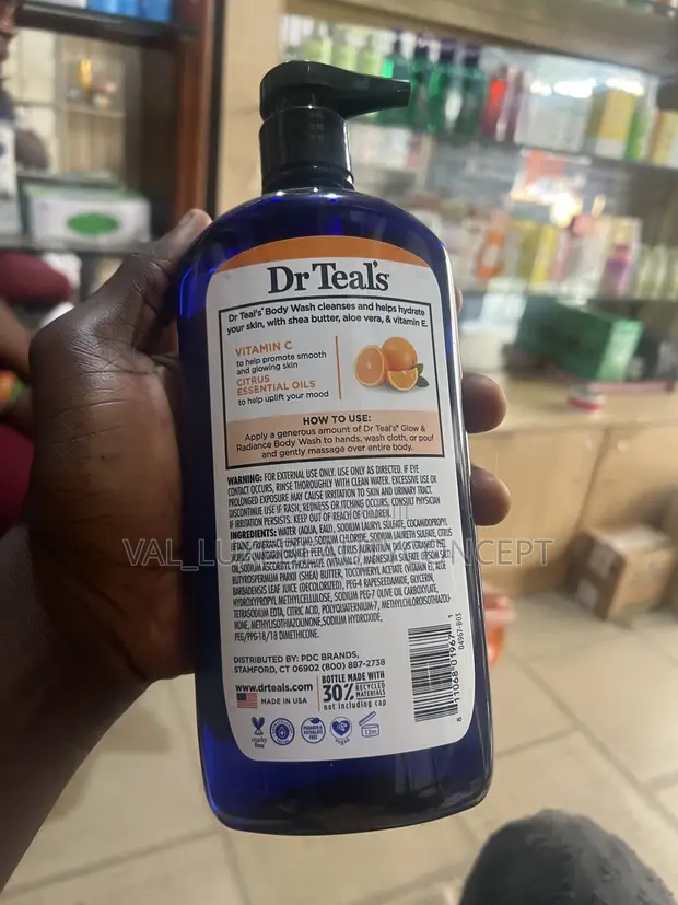 Dr. Teal's Glow & Radiance Vitamin C Body Wash - 1