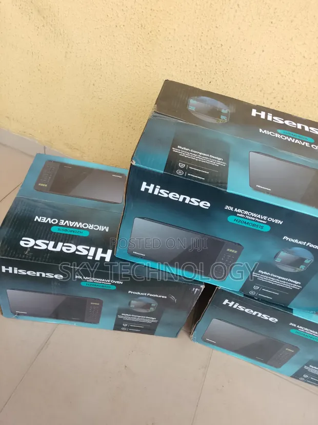 Original Hisense 20L Digital Microwave - Black - 1