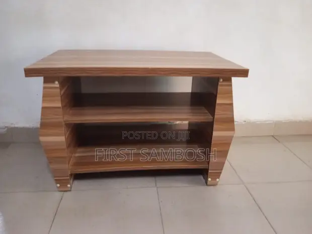 Brand New Center Table with Side Book Storage - 1
