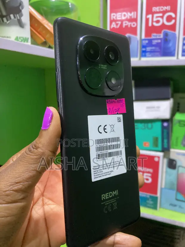 Xiaomi Redmi Note 15 128GB Black - 1