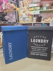 Collapsible Laundry Storage Basket with Lid & Handles - 3