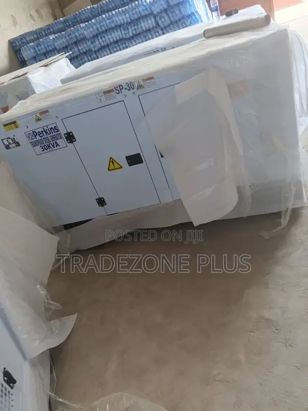 Durable Perkins 30kVA Enclosed Power Generator - 1