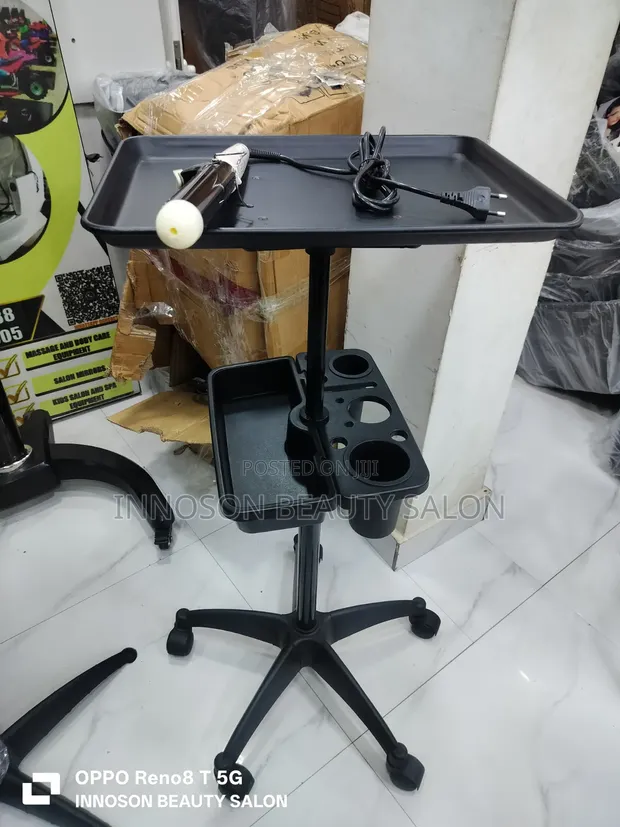 Kayan Aikin Salon Trolley - Sabon Abu - 1