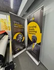 Custom Branded Roll-Up Banners | Cikakken Tsayawa Tare - 1