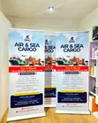 Custom Branded Roll-Up Banners | Cikakken Tsayawa Tare - 2