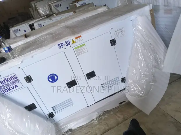 Perkins 30kVA Silent Diesel Generator - Brand New - 1